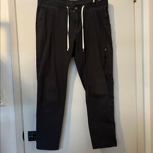 Vuori charcoal gray Ripstop cotton Pants XL